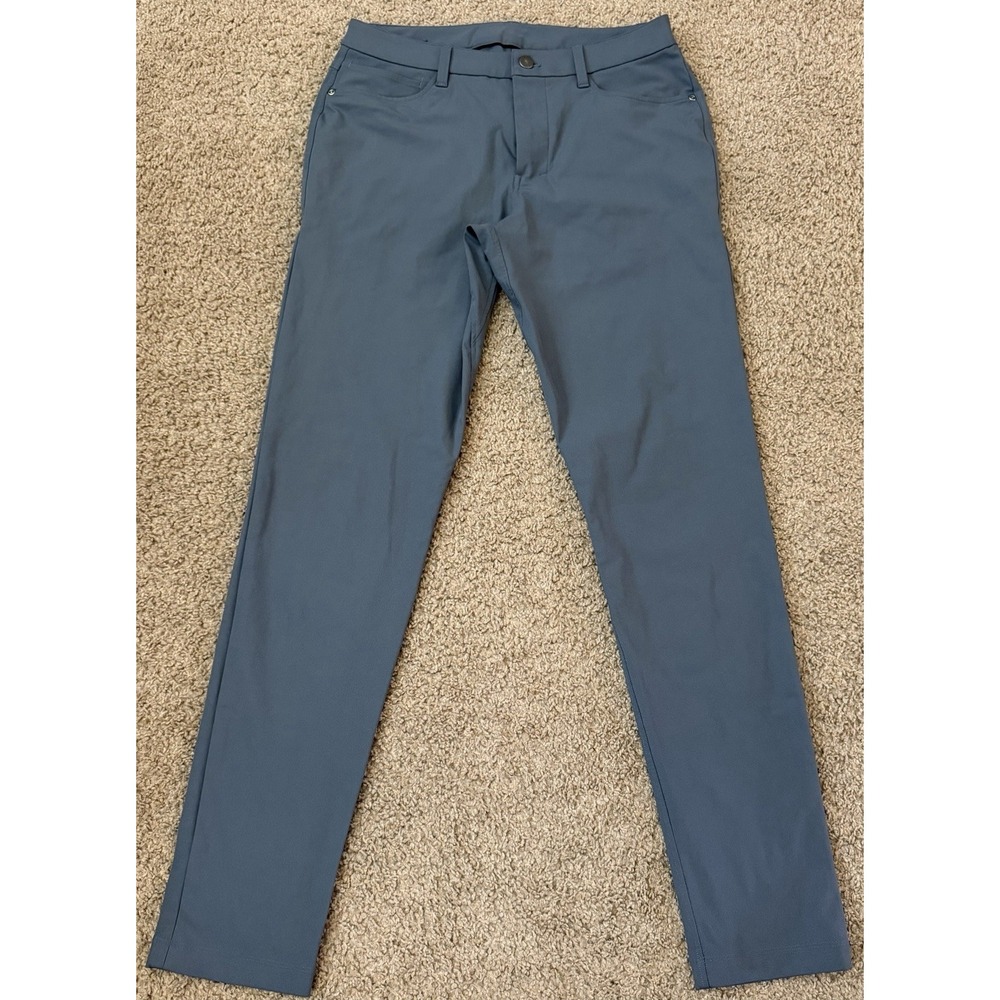lululemon athletica Men's Slim Jeans - Slate Blue